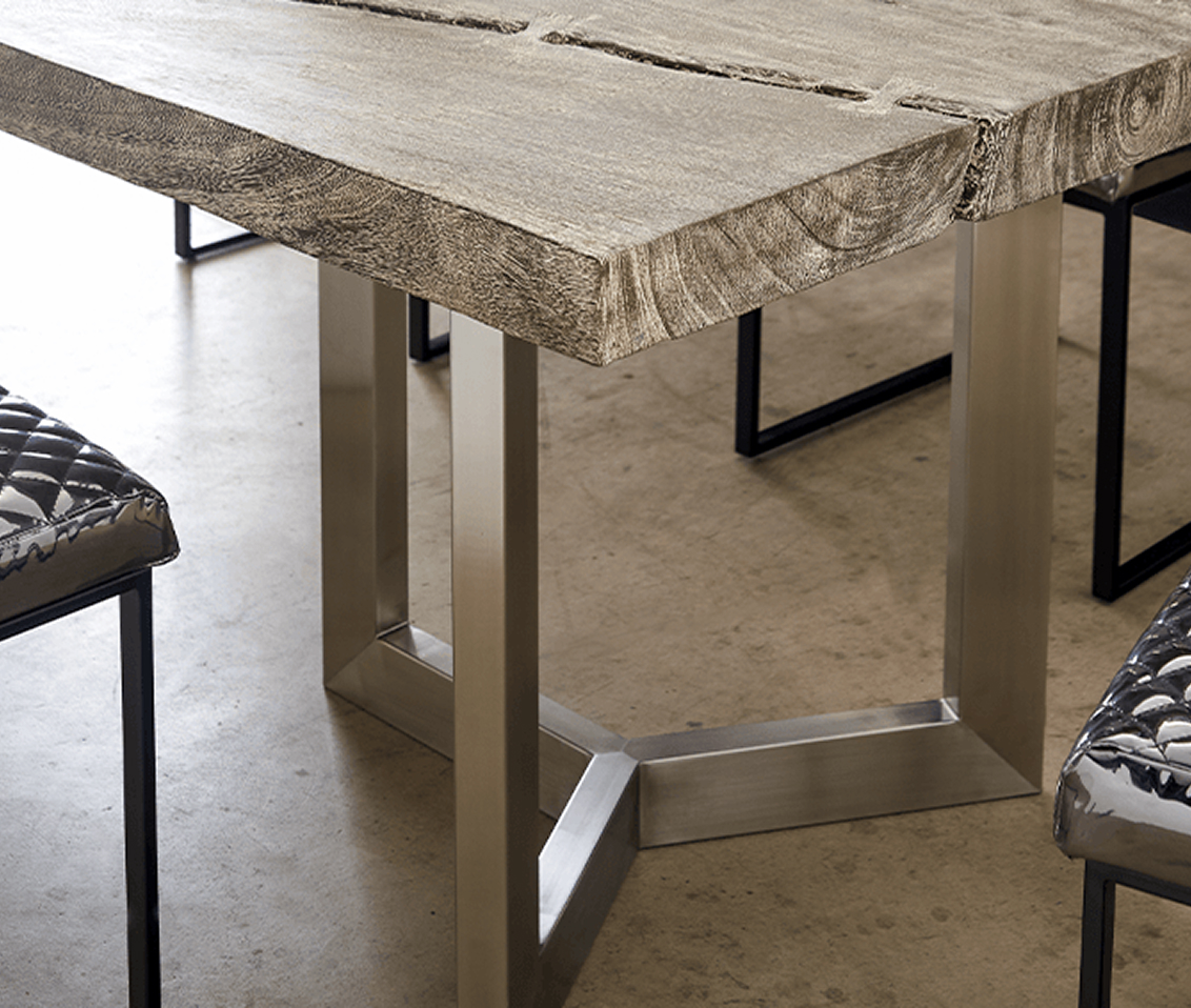 Trident Dining Table Legs / 32x9x28"h