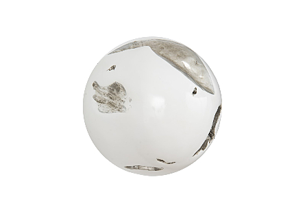 Cast Root Wall Ball Resin, White, MD